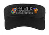 Cruise Visor - Choice of visor color with full color art work - Caution