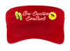 Cruise Visor - Choice of visor color with full color art work - On Cruise Control