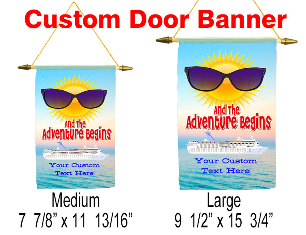 Customizable For A Unique Cabin Door Decoration Cruise Theme