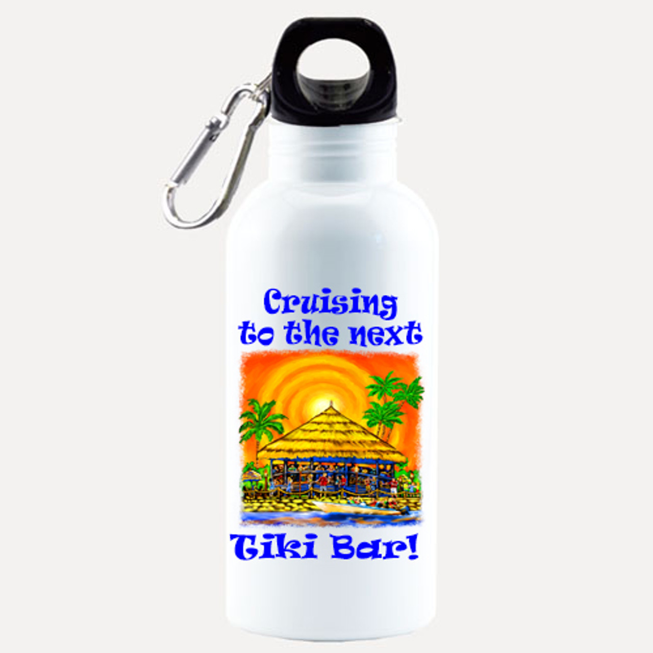 Cruise Water Bottle. Aluminum Water Bottle With Cruising/beach Themed  Decoration. 20 Oz. Keep Your Water or Favorite Beverage Colder 