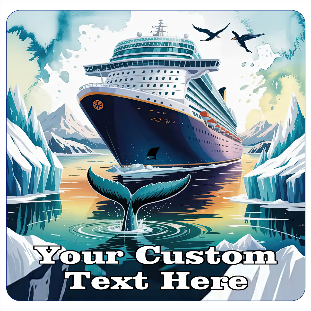 Cruise Ship Door Banner - Alaska 2025