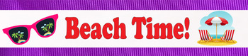 Towel Anchor - "Beach Time"