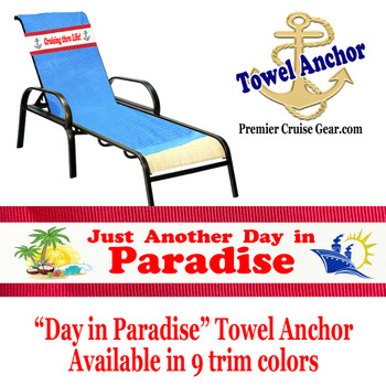 Towel Anchor - "Paradise 1"