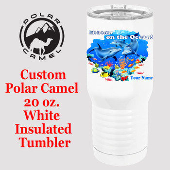 Custom Tumbler - 20 oz.  Design 012