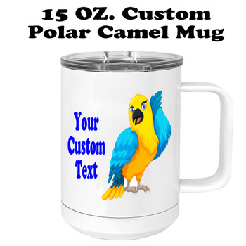 Custom cruise theme travel mug.