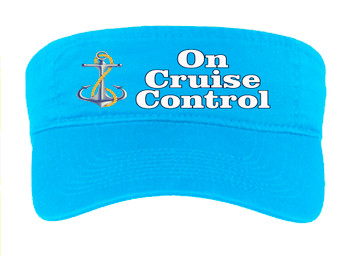 Cruise Visor - Full color art work with choice of 9 visor colors.  (subn03
