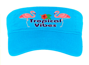 Cruise Visor - Full color art work with choice of 9 visor colors.  (subn010