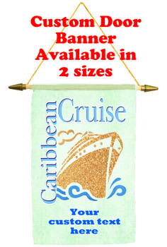 Cruise Ship Door Banner -Caribbean 1