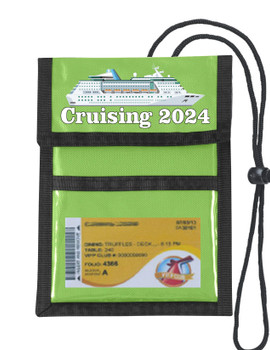 Cruise Card Holder Deluxe - Choice of color - 2024