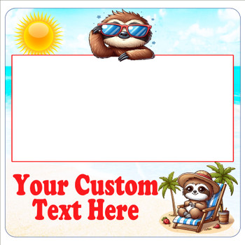 Cruise Magnet - Dry erasable magnet.  11" x 11"   2026-3