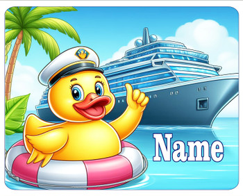 Small Cruise theme Magnet to add to your door decorations with this customizable magnet. Great for adding names, ports, etc...to your door!  18