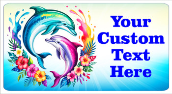 Medium Cruise Theme Magnet. Add to your door decorations with this custom magnet. Great for adding names, ports, etc...to your door!  5 1/2" x 10 1/2" Customizable!  Design 8