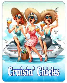 Small Cruise theme Magnet to add to your door decorations with this customizable magnet. Great for adding names, ports, etc...to your door!  32