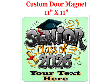 Cruise Ship Door Magnet - 11" x 11"  - Show off your cruising spirit and find your cabin easier!  Graduation Cruise