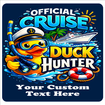Cruise Ship Door Magnet - 11" x 11"  - Show off your cruising spirit and find your cabin easier!