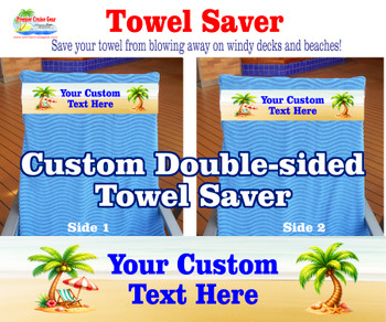 New Towel Saver - Custom towel band with personality to save your towels from blowing away. 2026-8