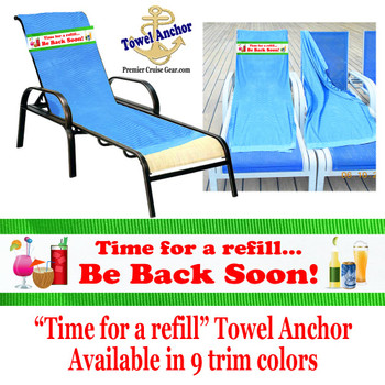 Towel Anchor - "Refill"