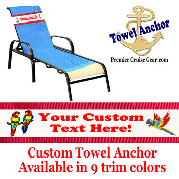 Custom Towel Anchor - (Design 018