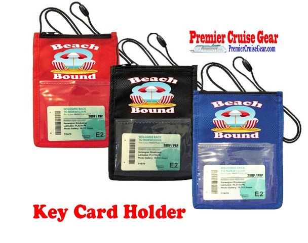 Cruise Card Holder - Choice of color. Design 002