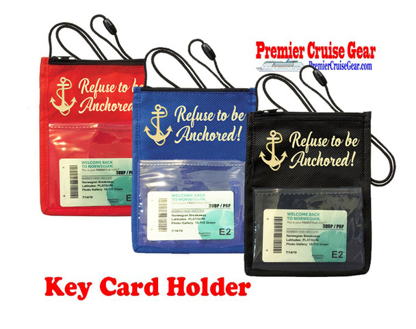 Cruise Card Holder - Choice of color. Design 010