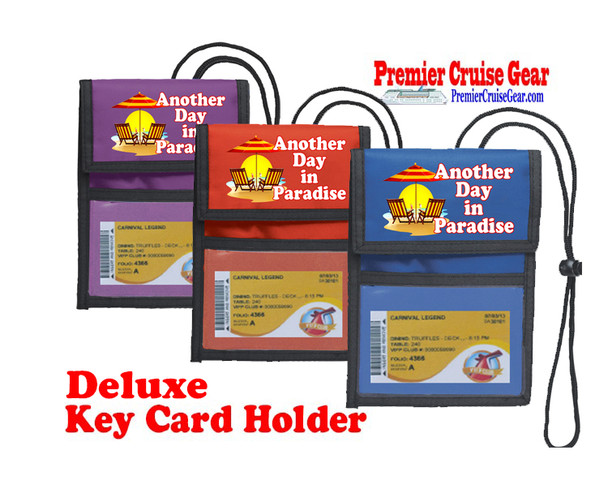 Cruise Card Holder Deluxe - Choice of color - 051