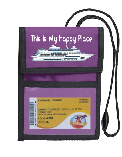 Cruise Card Holder Deluxe - Choice of color - 059