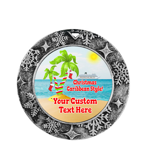 Cruise ornament.  Commemorate your cruise with this custom ornament.  Round.  Design 008