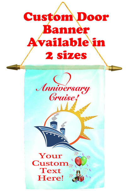 Cruise Ship Door Banner - Anniversary 3