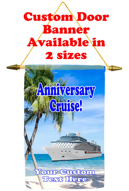 Cruise Ship Door Banner - Anniversary 4