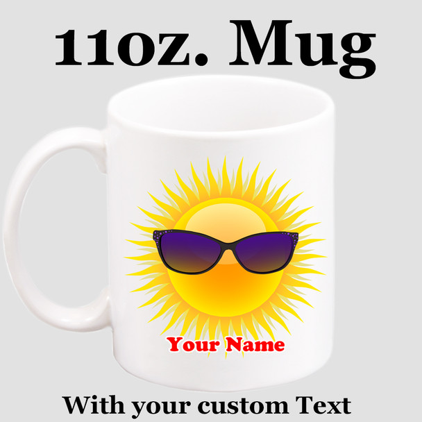 Cruise & Beach theme Custom 11 oz. mug.  Great gift for friends & family or as a special memento for you!  (024