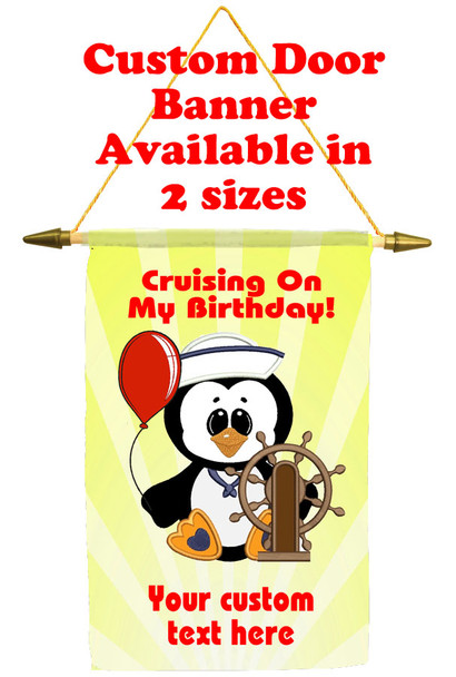 Cruise Ship Door Banner -Birthday 13