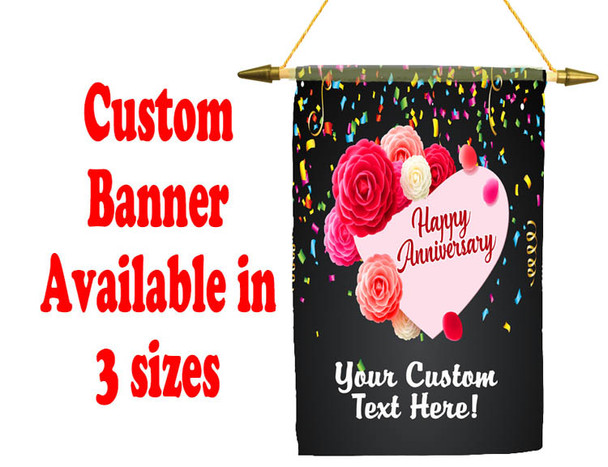 Cruise Ship Door Banner -  available in 3 sizes.    Custom with your text!  - Honeymoon 3