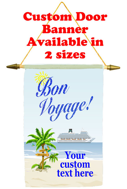Cruise Ship Door Banner -Bon Voyage 3