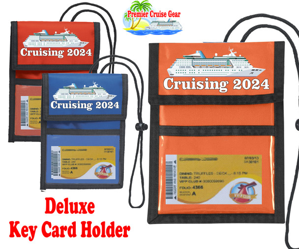 Cruise Card Holder Deluxe - Choice of color - 2024
