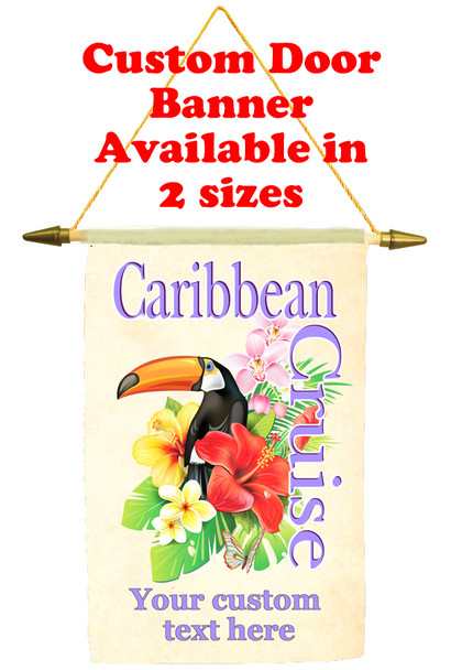 Cruise Ship Door Banner -Caribbean 5