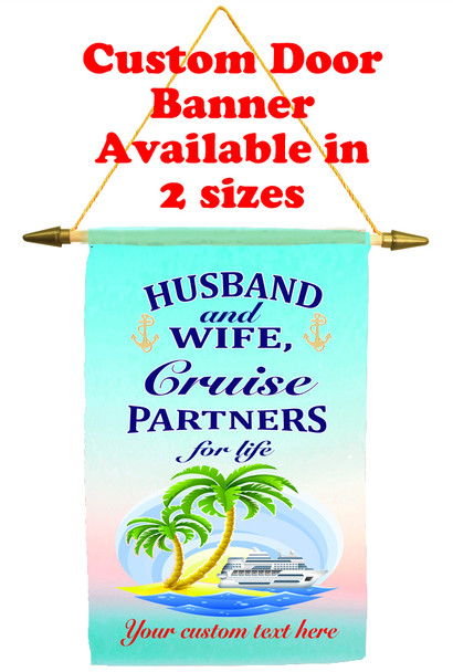 Cruise Ship Door Banner - Husband & Wife 2