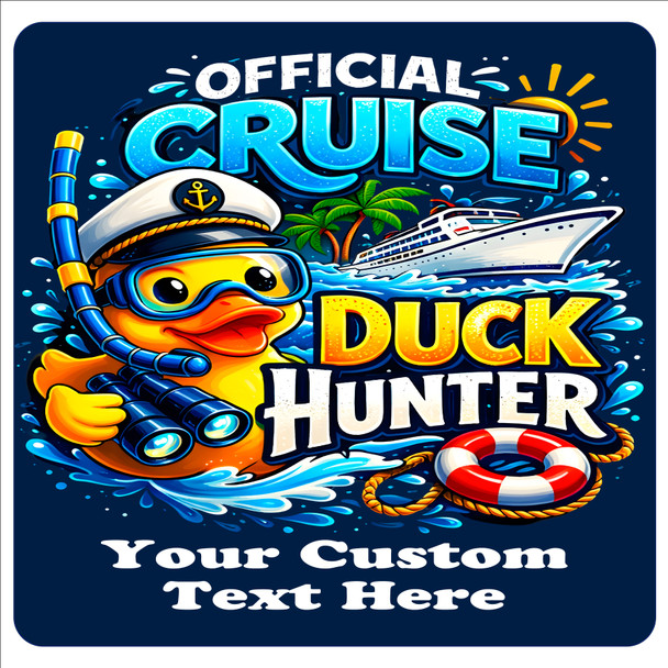 Cruise Ship Door Magnet - 11" x 11"  - Show off your cruising spirit and find your cabin easier!