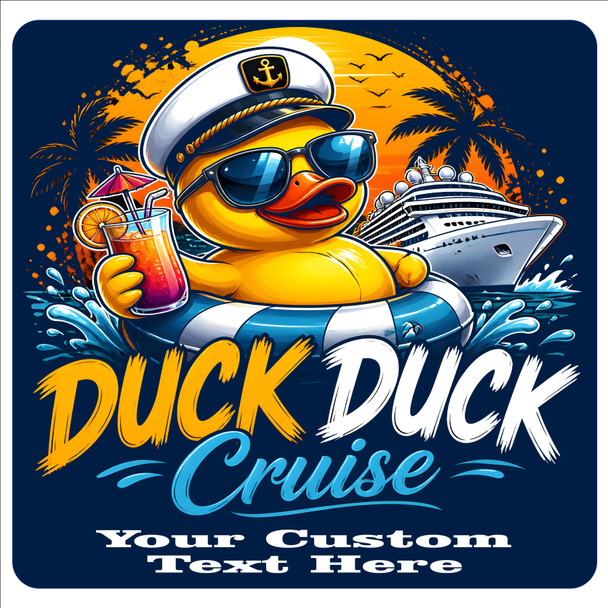Cruise Ship Door Magnet - 11" x 11"  - Show off your cruising spirit and find your cabin easier!