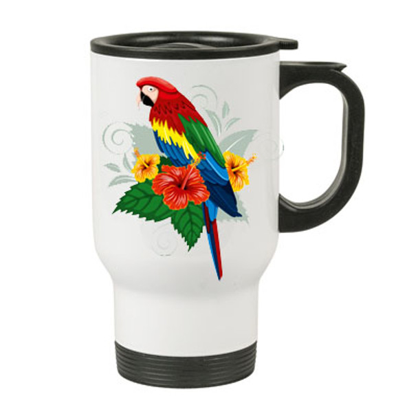 Cruise theme Travel Mug- Parrot