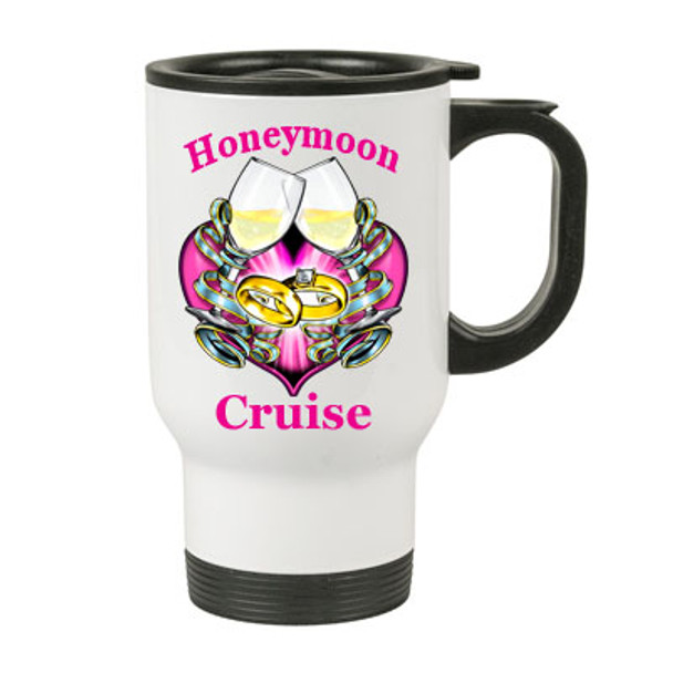 Cruise theme Travel Mug- Honeymoon 1