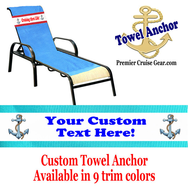 Custom Towel Anchor - (Design 010