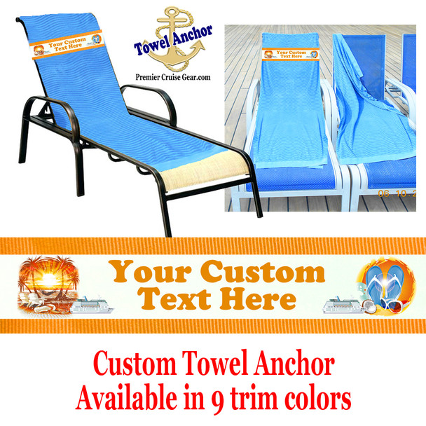 Custom Towel Anchor - (Design 032