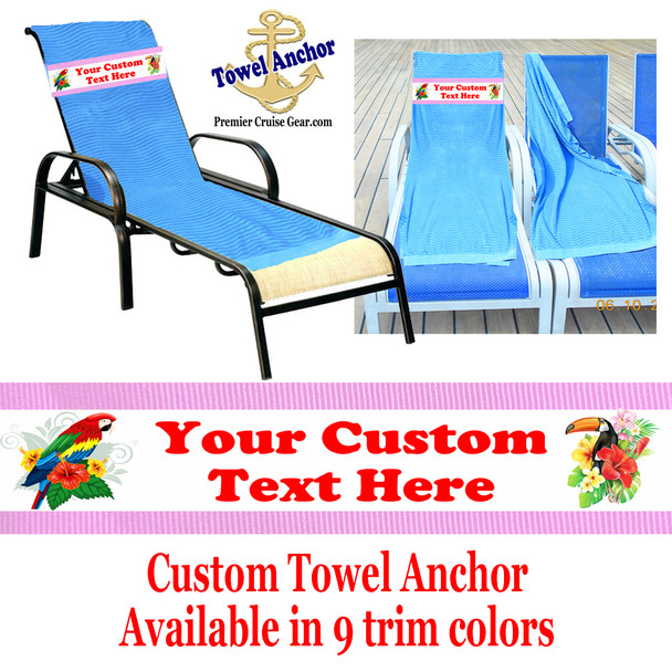 Custom Towel Anchor - (Design 035