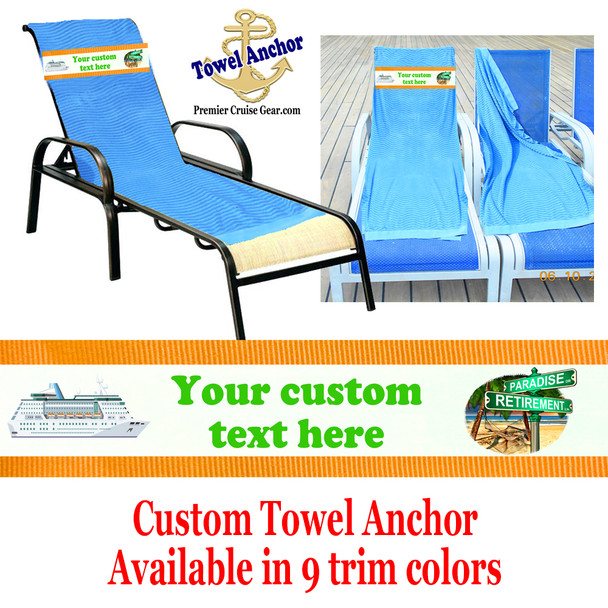 Custom Towel Anchor - (Design 037