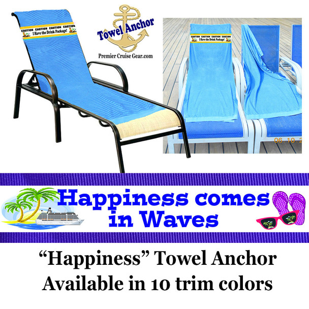 Towel Anchor - Happiness