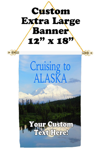 Cruise Ship Door Banner - Extra-Large Banner  (alaska 3