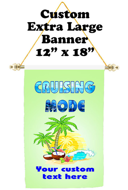 Cruise Ship Door Banner - Extra-Large Banner - Cruising Mode