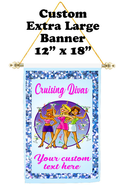 Cruise Ship Door Banner - Extra-Large Banner - Diva 1