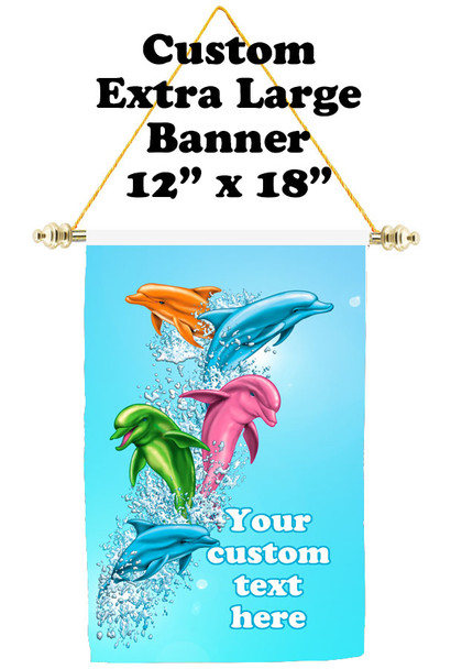 Cruise Ship Door Banner - Extra-Large Banner - Dolphins