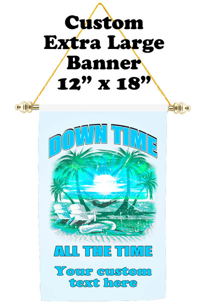 Cruise Ship Door Banner - Extra-Large Banner -Down Time